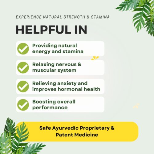Stamina & Vitality Advance Benefits NavAyurveda